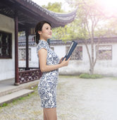 中式旗袍形象